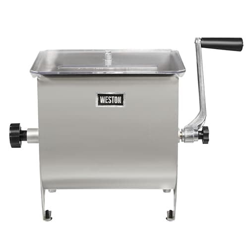 Weston Weston 20 lb Stainless Steel Meat Mixer (36-1901-W)