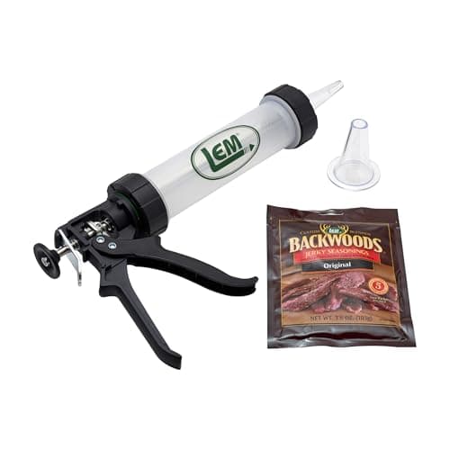 LEM LEM Jerky Gun with Backwoods Seasoning