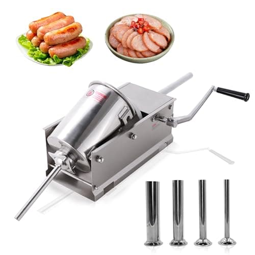 Hakka Hakka 7 lb (3-Liter) Horizontal Sausage Stuffer (SH-3)