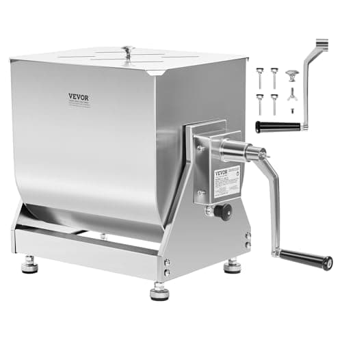 VEVOR VEVOR 20-Liter Tilt-Tank Manual Meat Mixer (BX-20T)