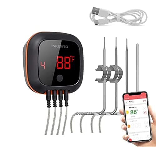 Inkbird Inkbird IBT-4XS Bluetooth Meat Thermometer, 4 Probes