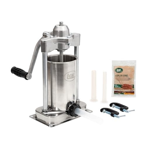 LEM LEM MightyBite 5 lb Vertical Stuffer with Hog Casings (1764)