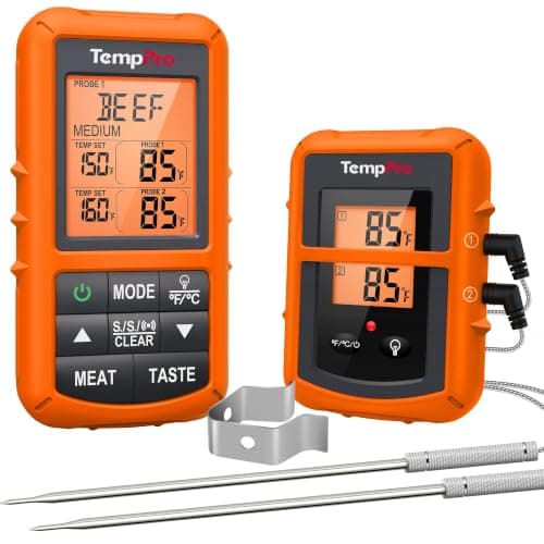 TempPro TempPro TempSync 500FT Wireless Meat Thermometer (TP20)